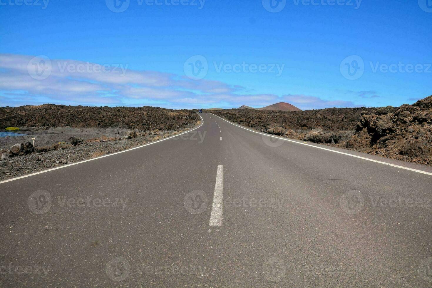 Scenic road view photo