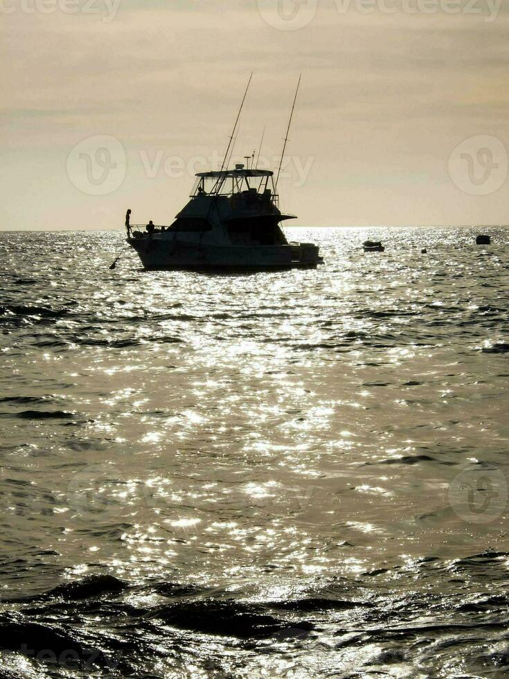 A ship on the sea photo