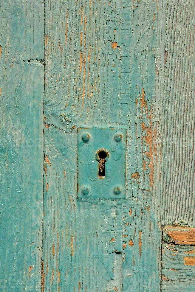 A wooden door photo