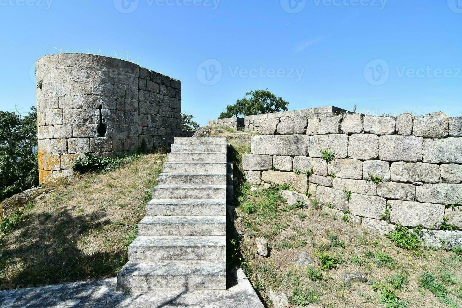 Old fortress walls photo