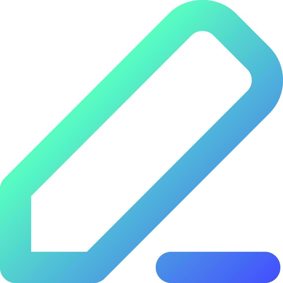 Note taking pixel perfect gradient linear ui icon. Highlighting, editing text. Digital notebook. Line color user interface symbol. Modern style pictogram. Vector isolated outline illustration