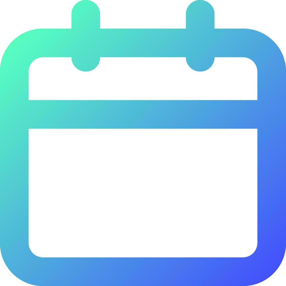 Calendar pixel perfect gradient linear ui icon. Reminder application. Scheduling. Making appointment. Line color user interface symbol. Modern style pictogram. Vector isolated outline illustration