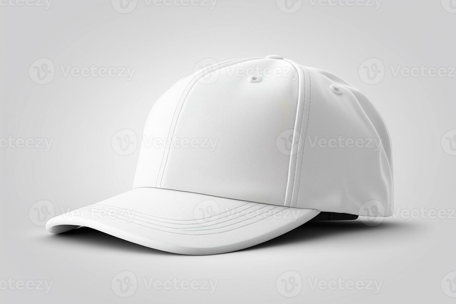 aislado blanco gorra Bosquejo ai generado foto