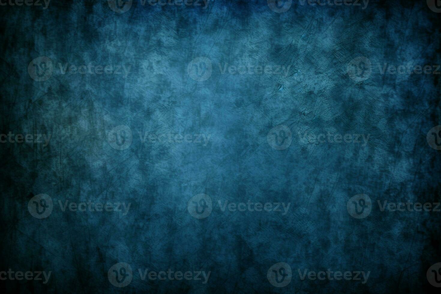 Dark blue grunge background AI Generated photo