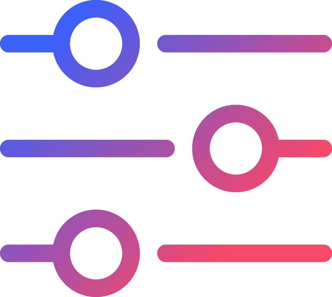Adjustments pixel perfect gradient linear ui icon. Photo, video editing. Customizable changes. Settings. Line color user interface symbol. Modern style pictogram. Vector isolated outline illustration