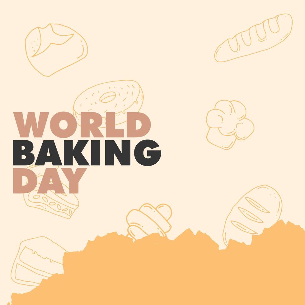 world baking day design vector 23469384 Vector Art at Vecteezy