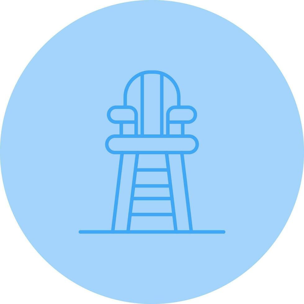 Lifeguard Chair Vector Icon