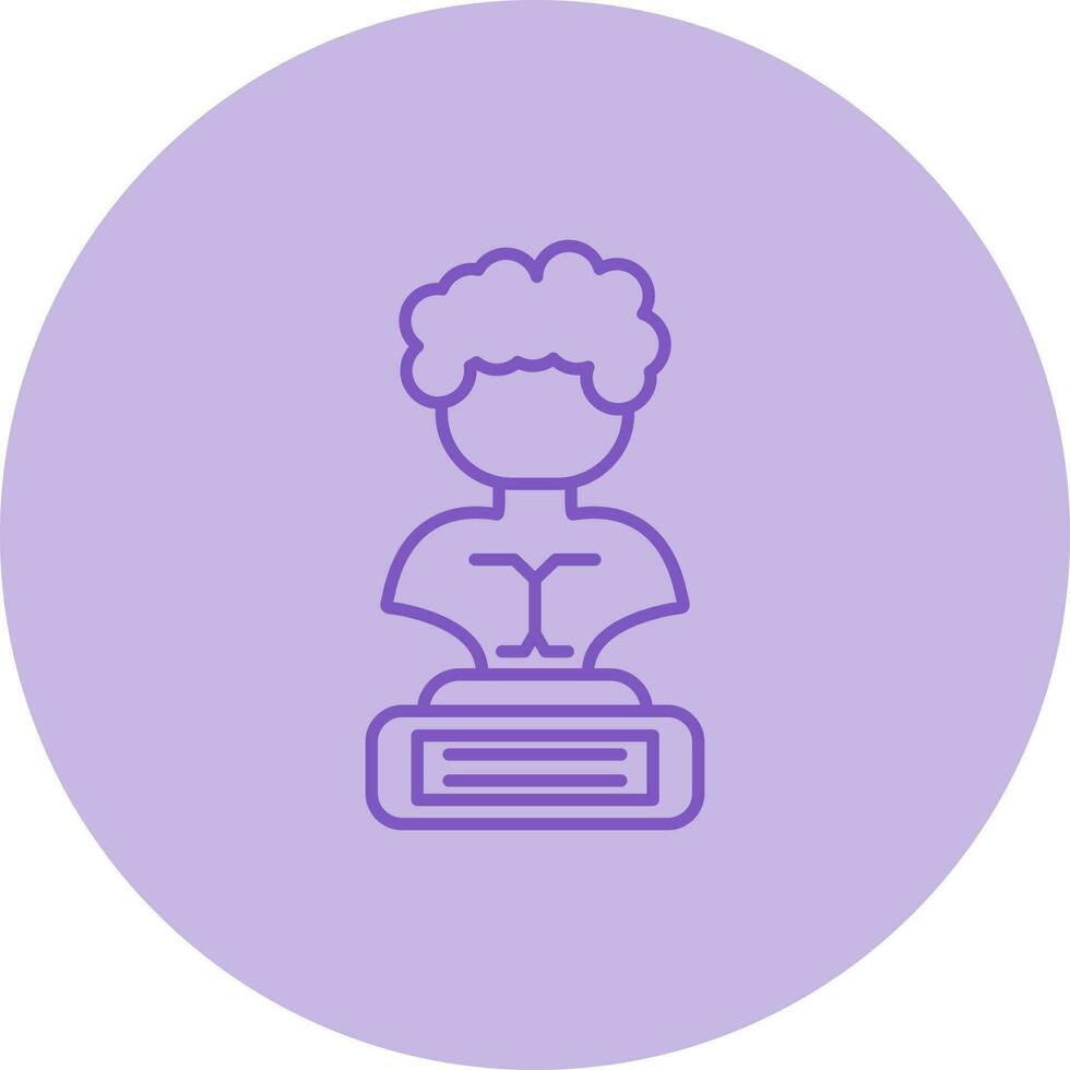 Sculpture Vector Icon