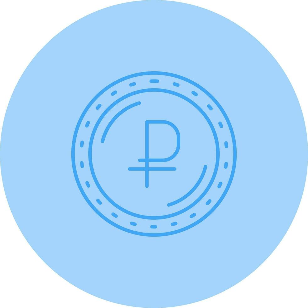 Ruble Currency Vector Icon