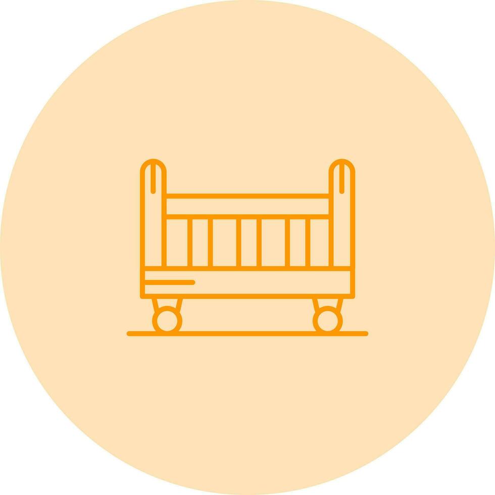 Crib Vector Icon