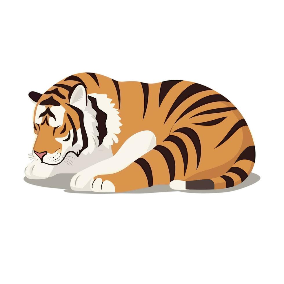 Tiger vector illustration,