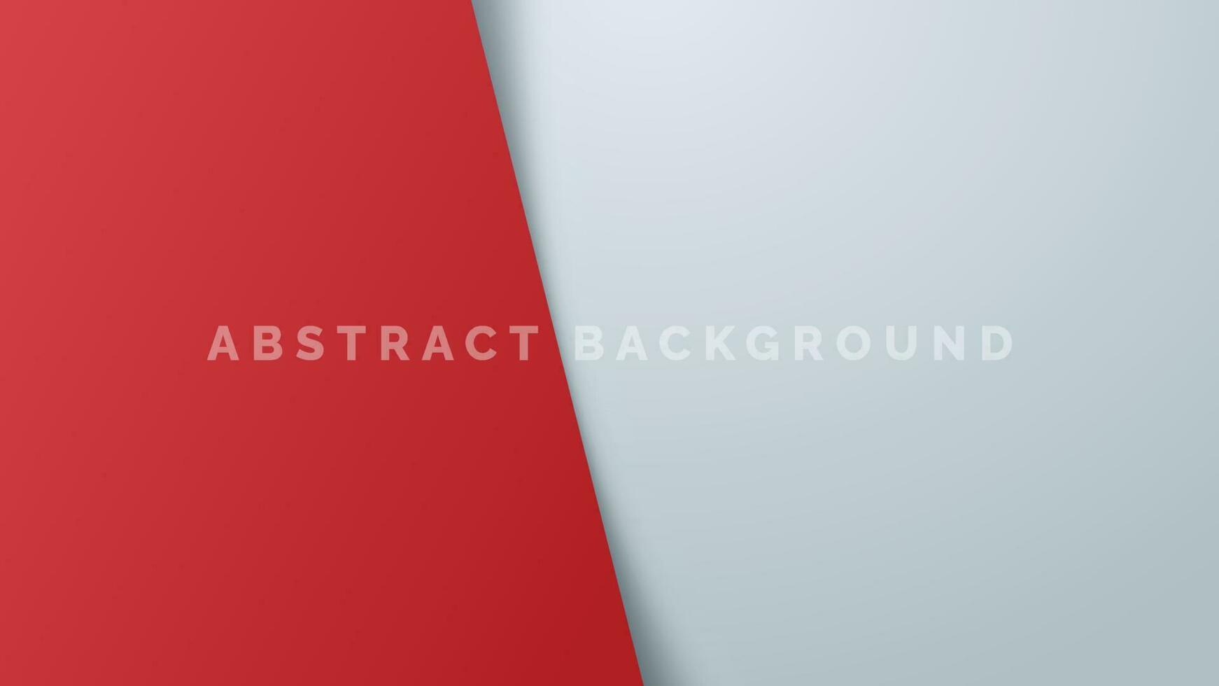 Modern abstract red and white gradient color background vector