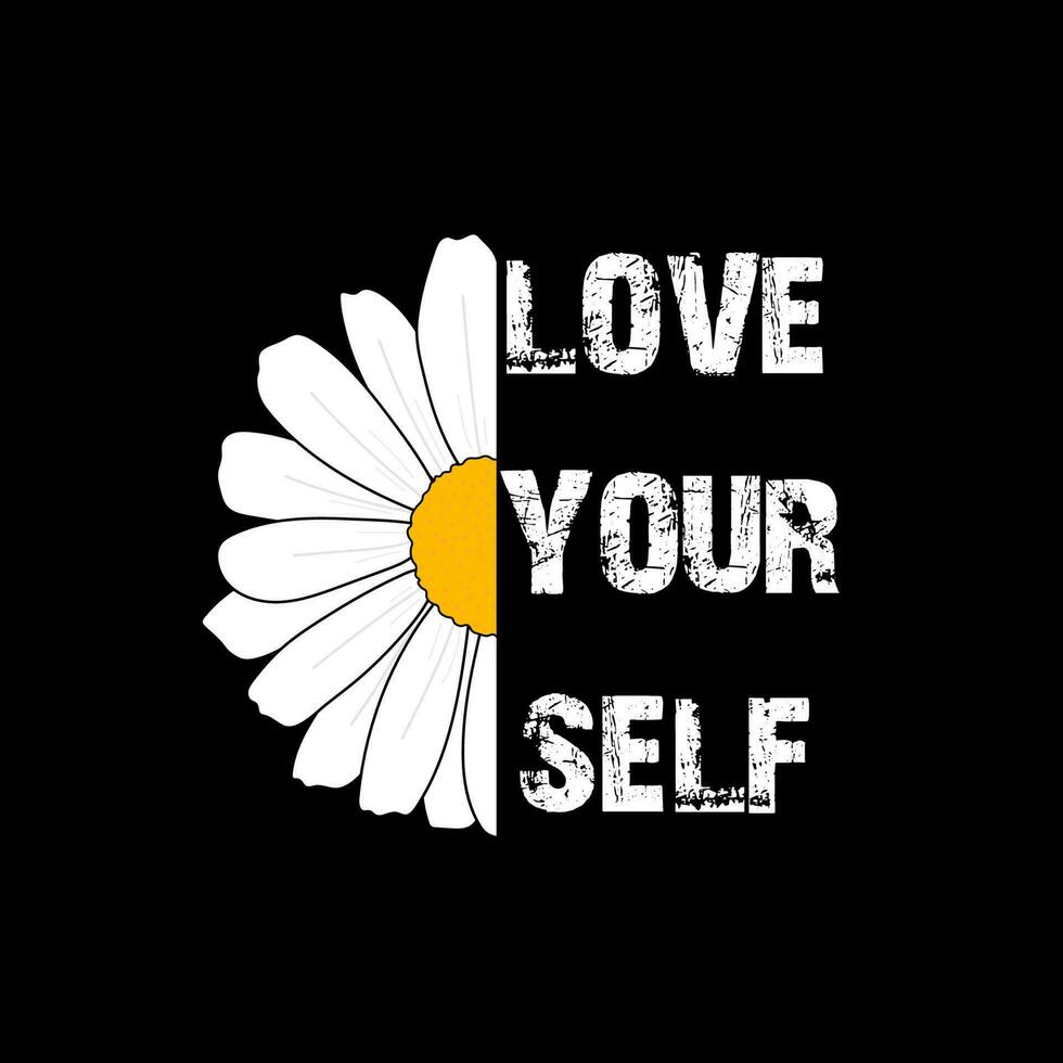 groovy spring dreamer flower and daisy positive quote flower design fashion slogan style spring summer sticker vector