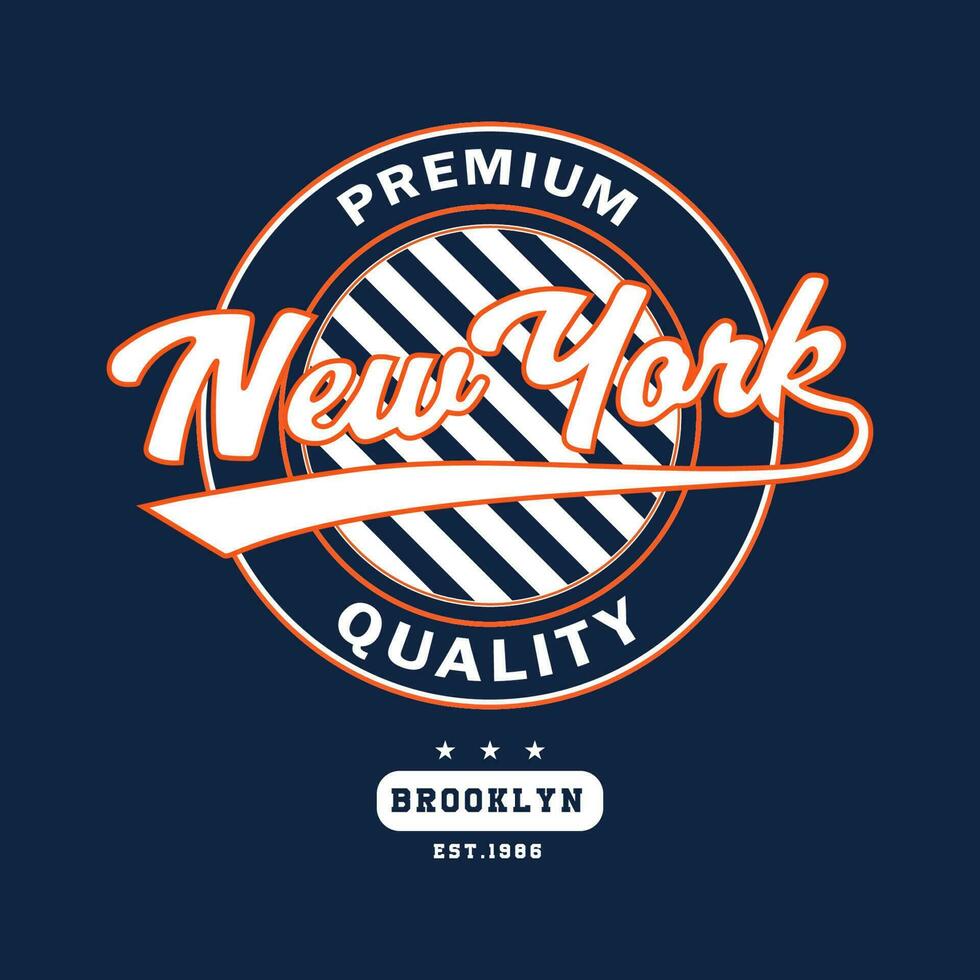 ropa de calle gráfico diseño ideas personalizar diseño tipografía nuevo York vector