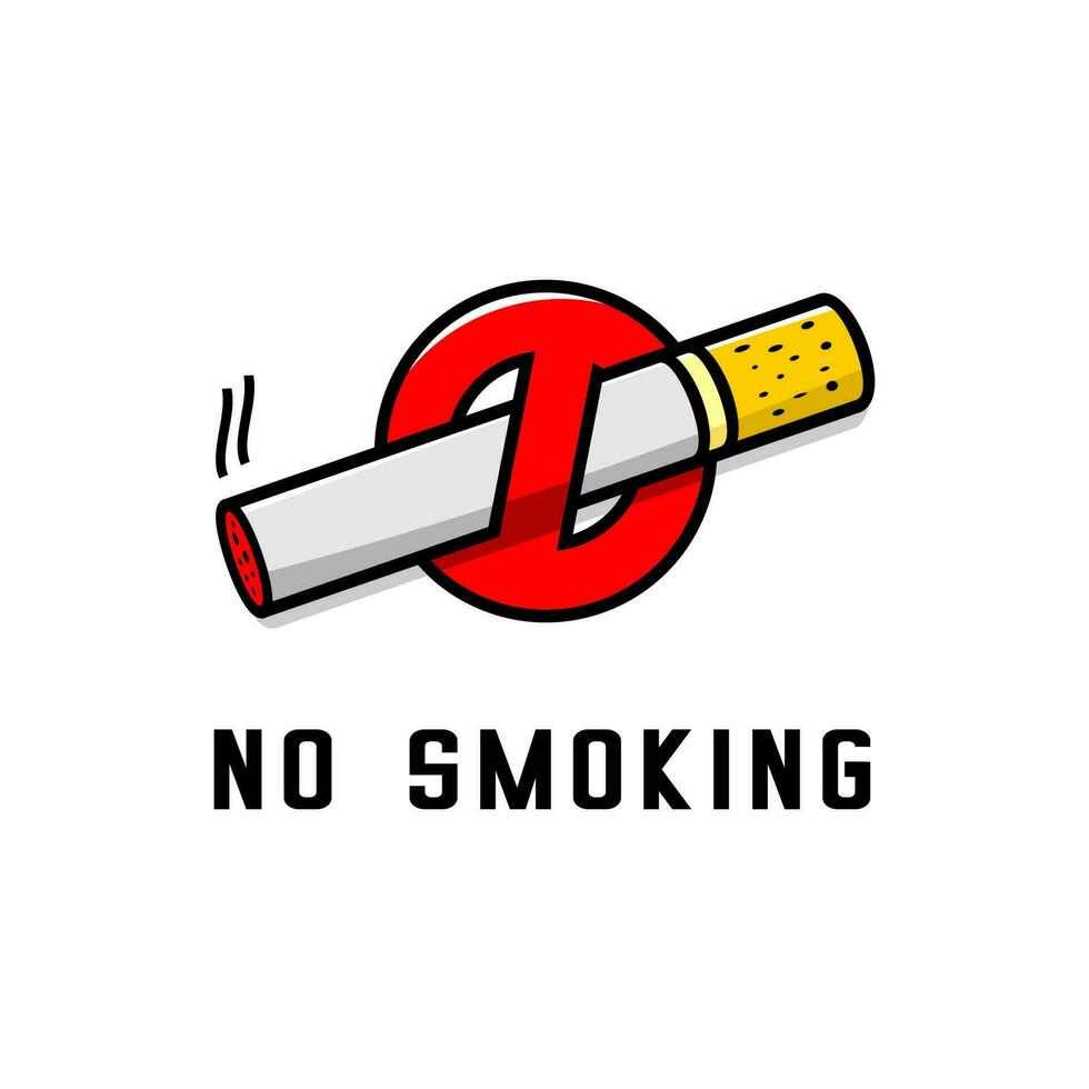 vectores de no fumar