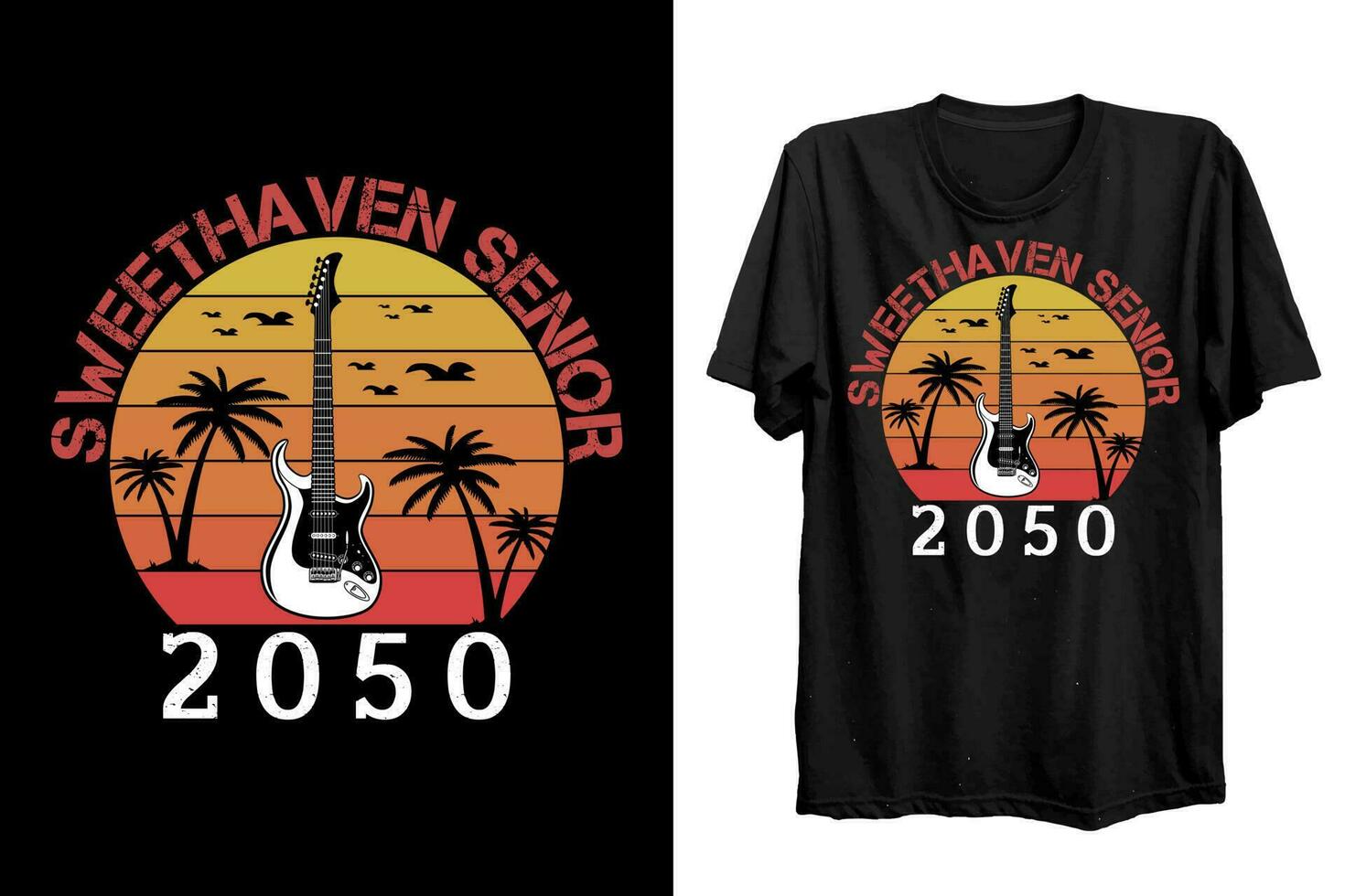 Sweethaven Senior 2050 t shirt design. Summer T shirt design vector for t shirt lover
