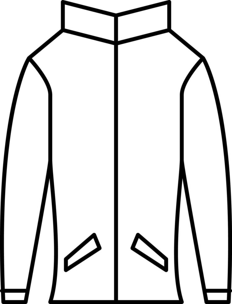 sports jacket icon vector illustration