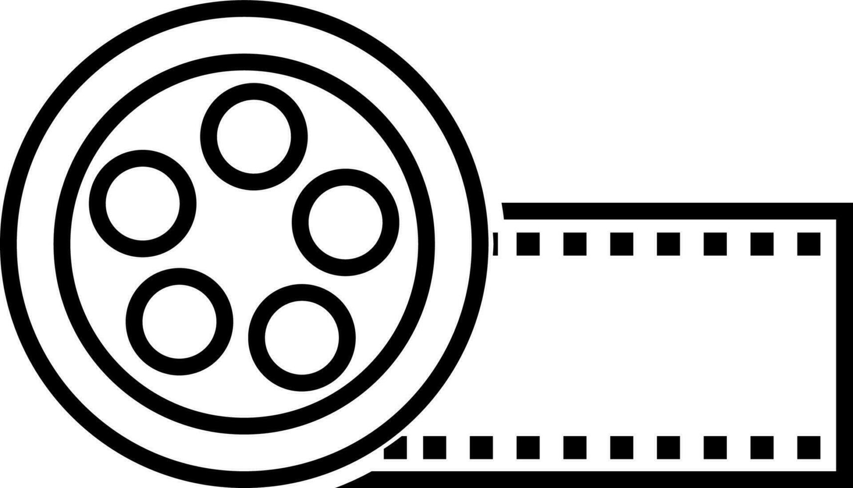 película película icono vector ilustración
