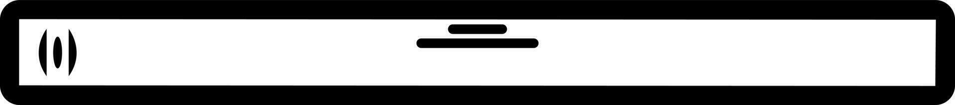 spirit level icon vector illustration