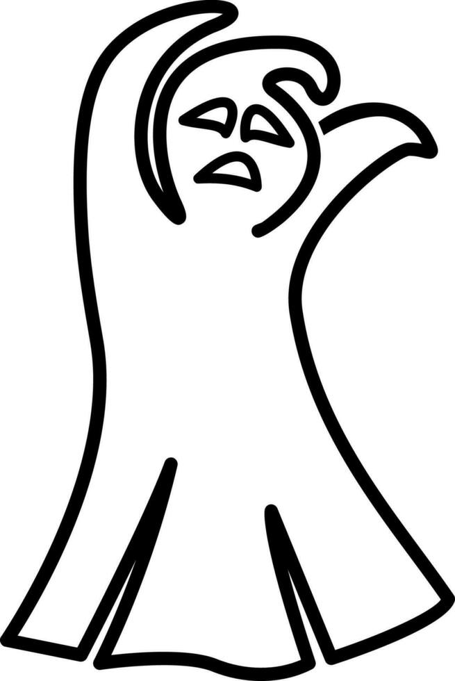 ghost icon vector illustration