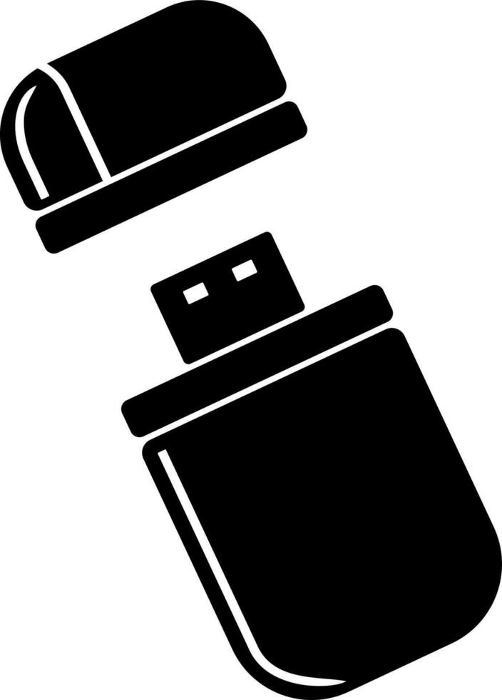 flash drive icon vector illustration