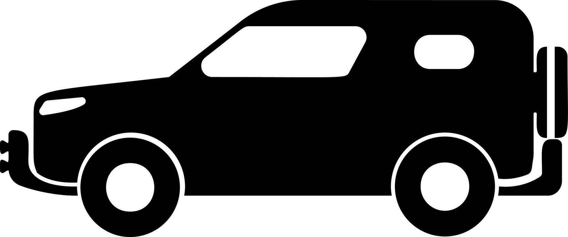 SUV car icon vector illustration