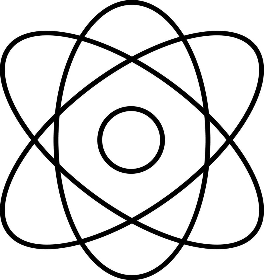 atoms icon vector illustration