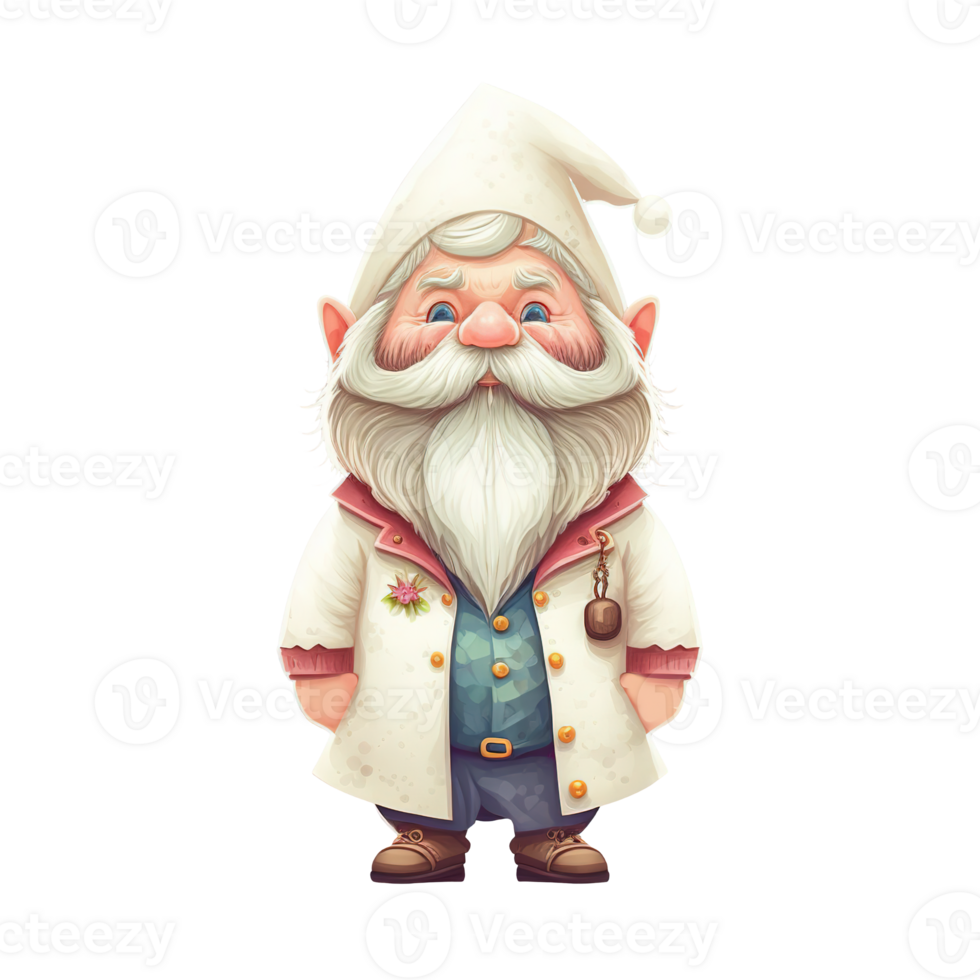 Doctor Gnome Watercolor png