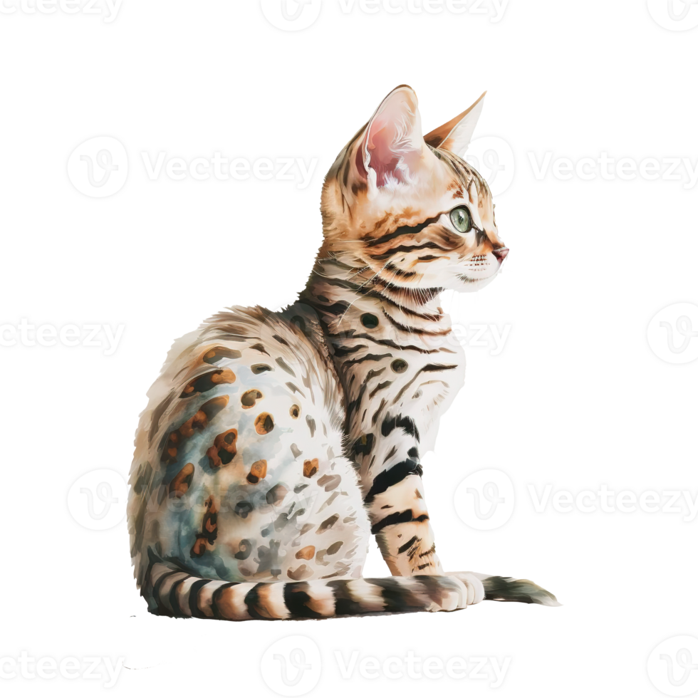 Cat Lover Watercolor Ai Generative 23476632 PNG cat-lover-girl-ibispaint