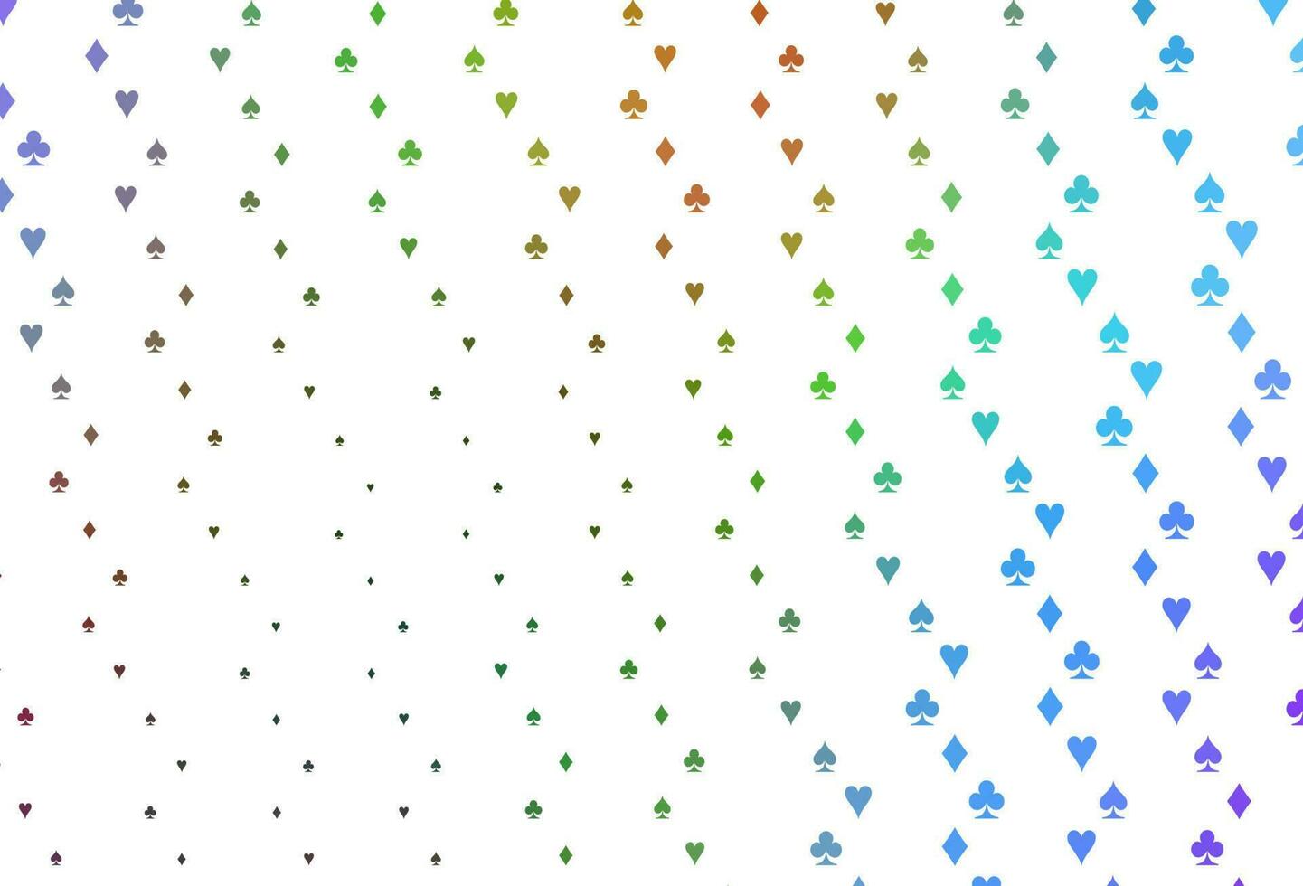 Light Multicolor, Rainbow vector layout with elements of cards.