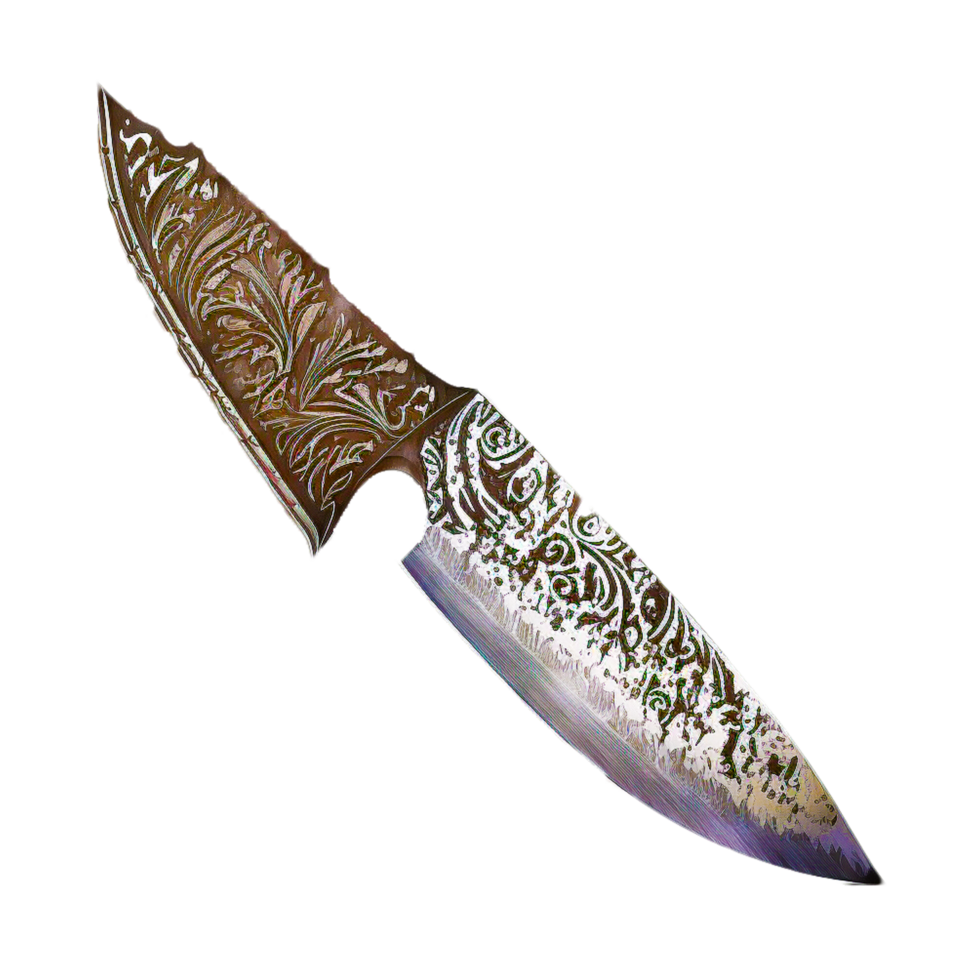 decorative knife illustration png