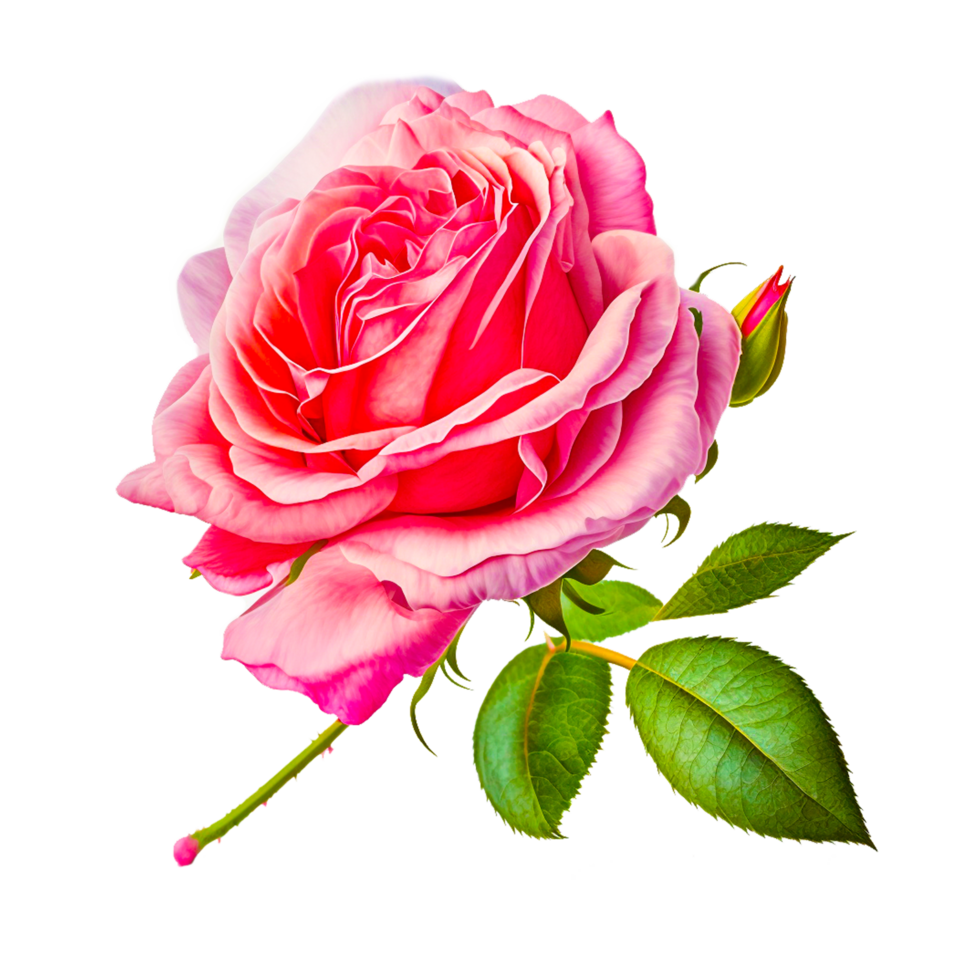 rose flower illustration png