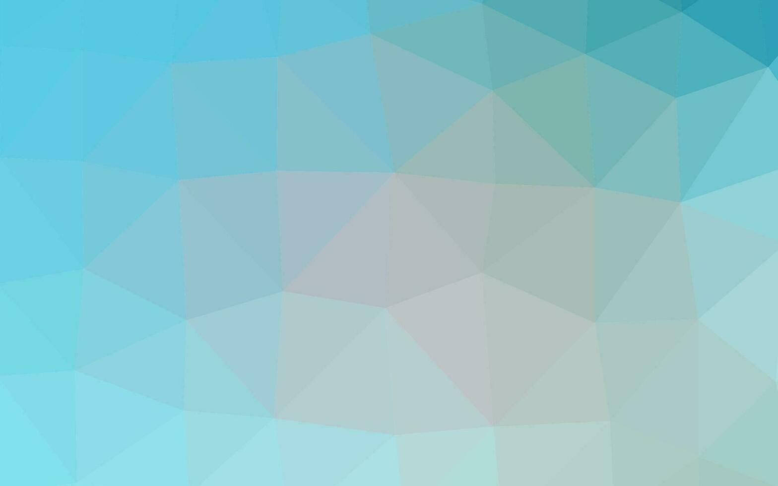 Plantilla de mosaico de triángulo de vector azul claro.