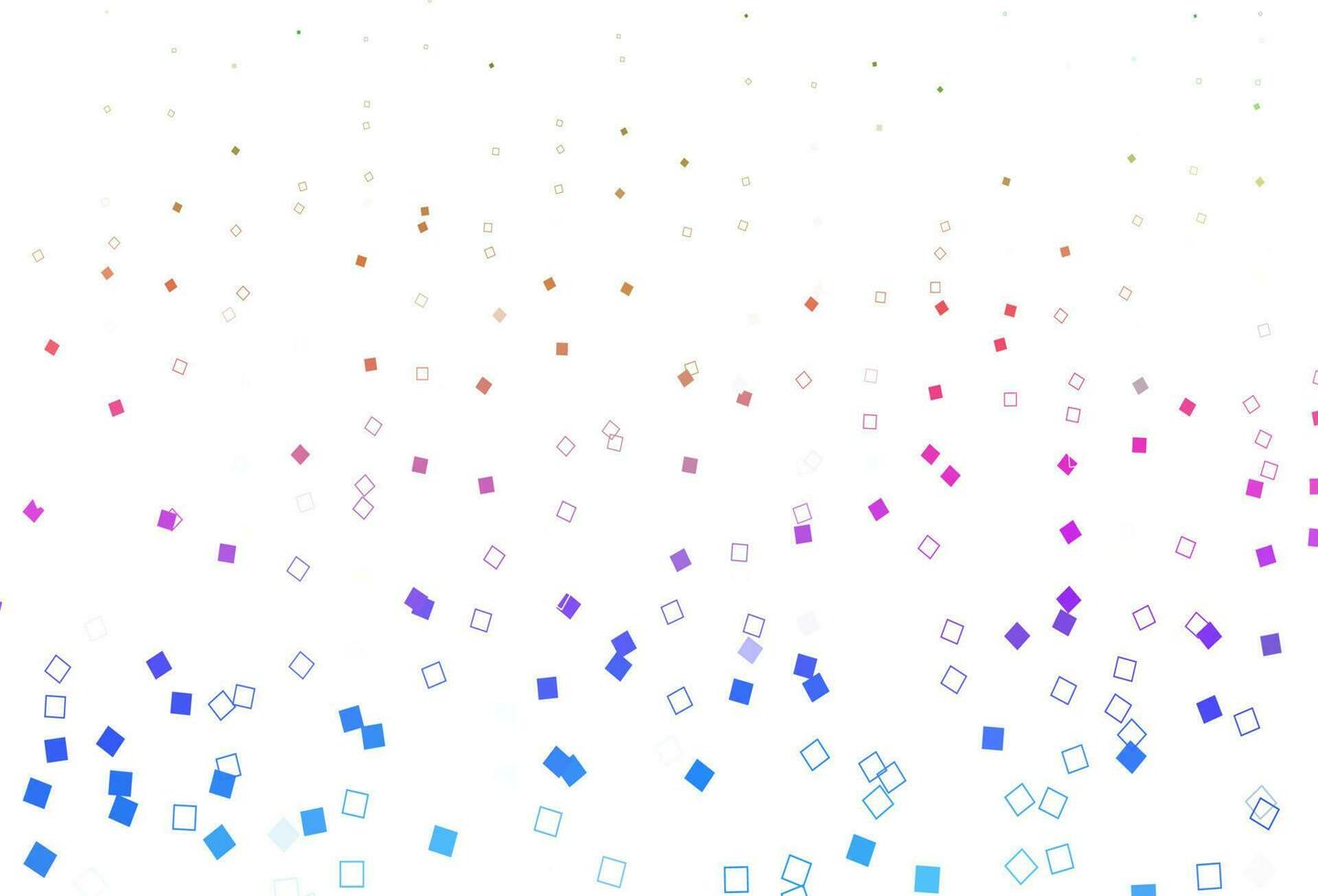 Light Multicolor, Rainbow vector template with square style.