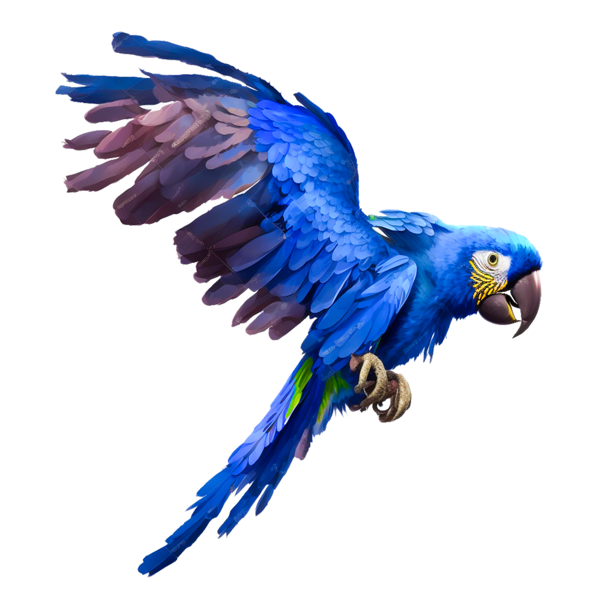 ai generativo pappagallo png trasparente 23477679 PNG