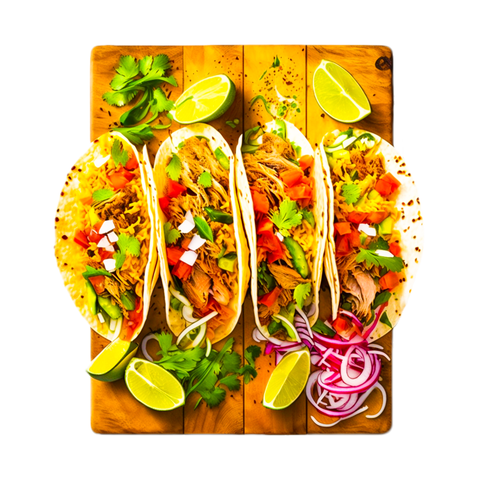 Mexican food illustration png