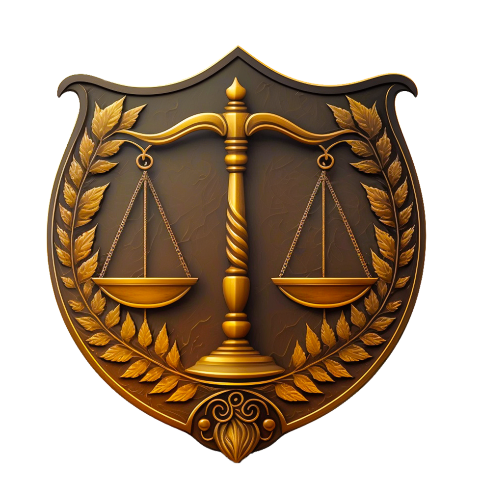 ai génératif Justice mesure Balance illustration png