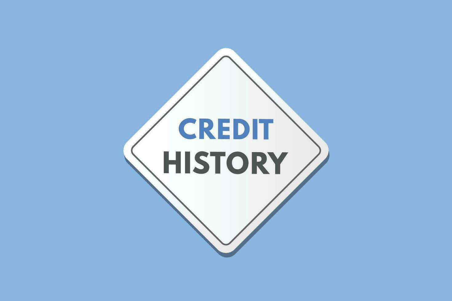 Credit Score text Button. Credit Score Sign Icon Label Sticker Web Buttons vector
