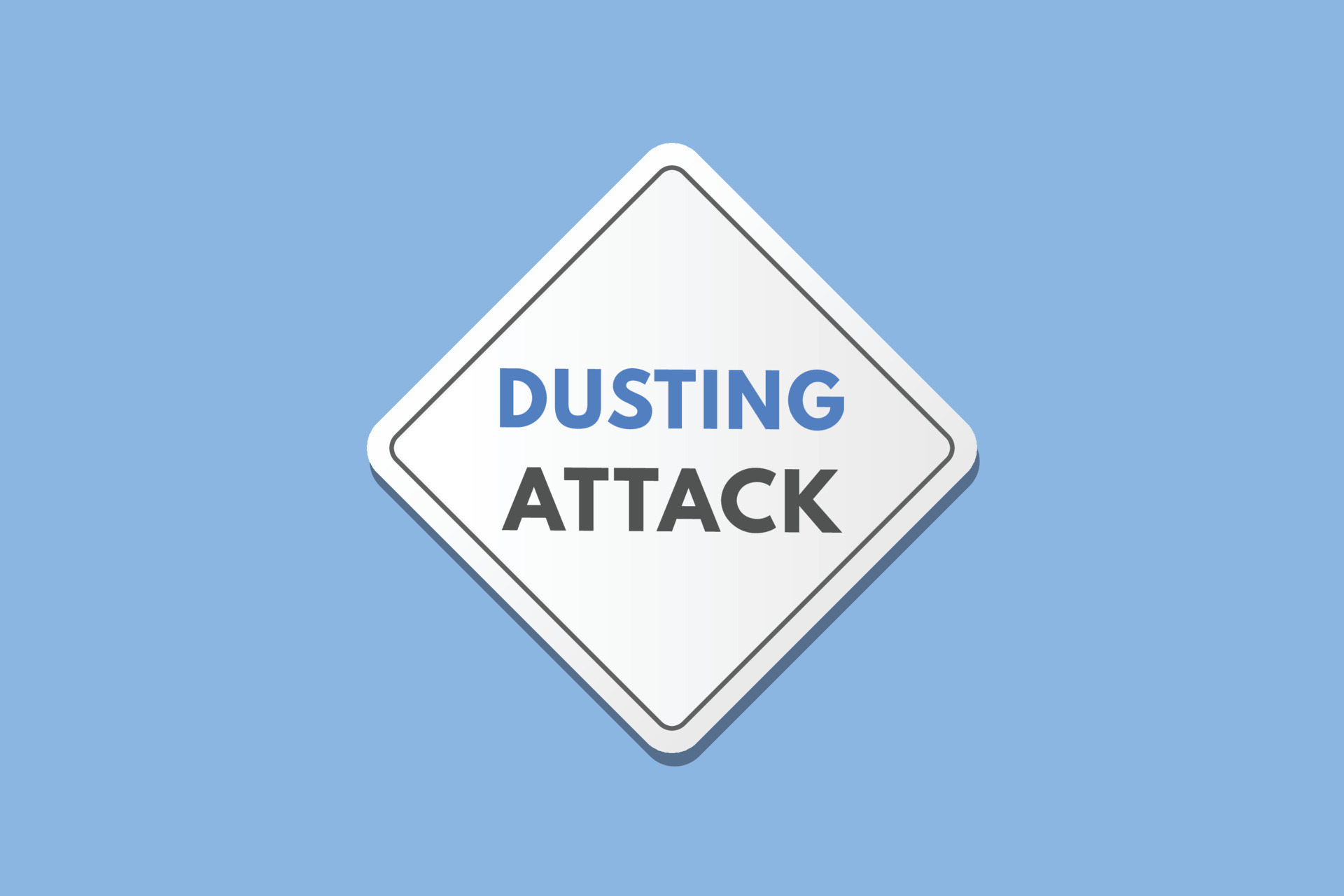 Dusting Attack text Button. Dusting Attack Sign Icon Label Sticker  Buttons 23478201 Vector