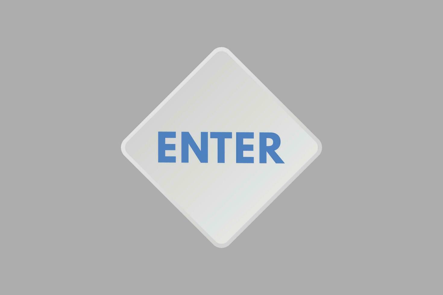 Enter text Button. Enter Sign Icon Label Sticker Web Buttons vector