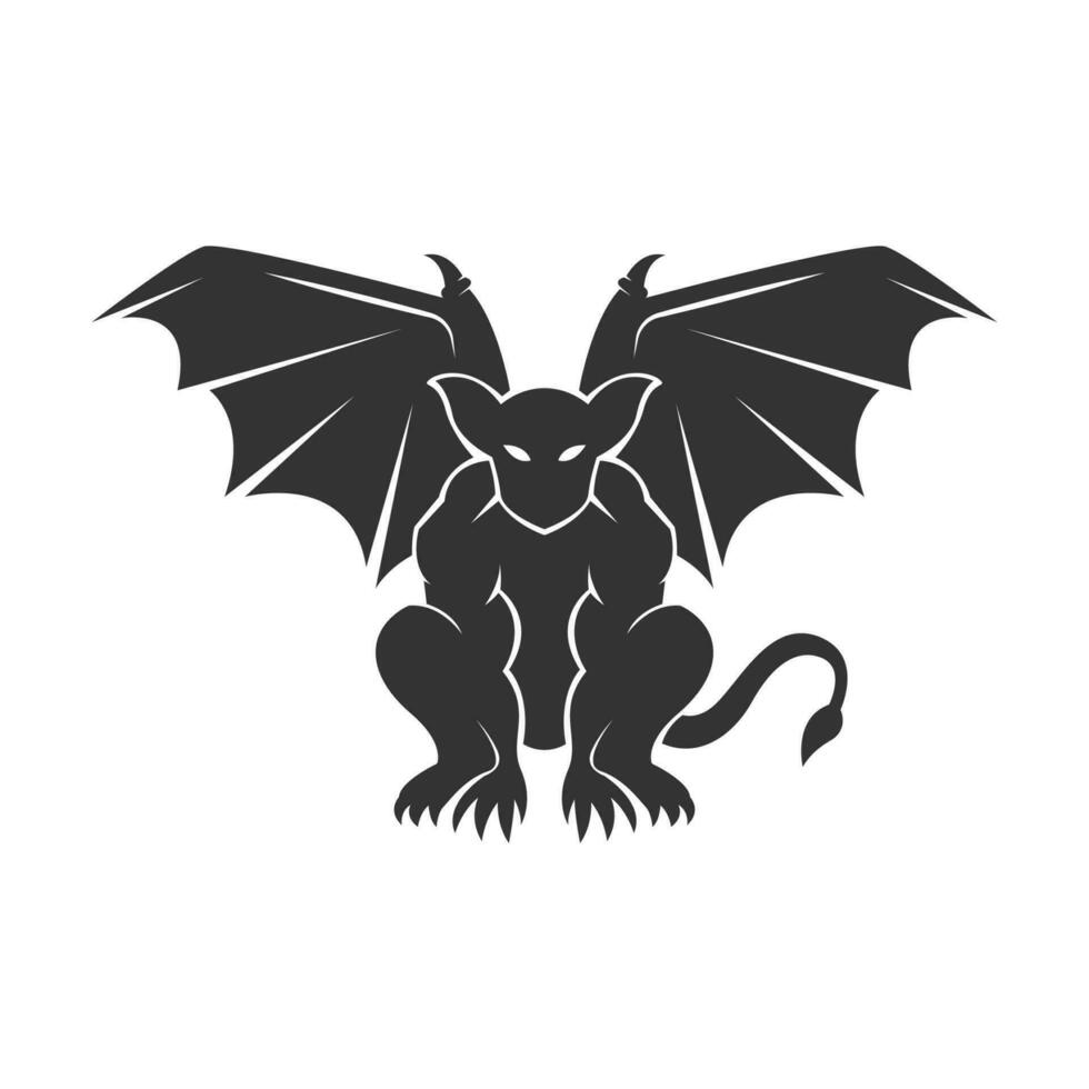 Monster icon logo design vector