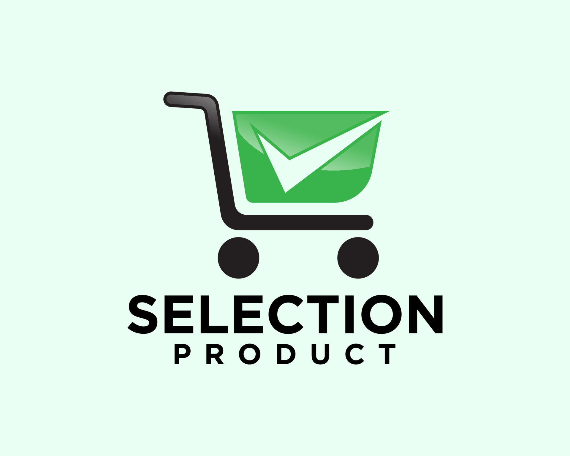 Shopping cart logo design or trolley icon. 23478816 Vector Art at Vecteezy