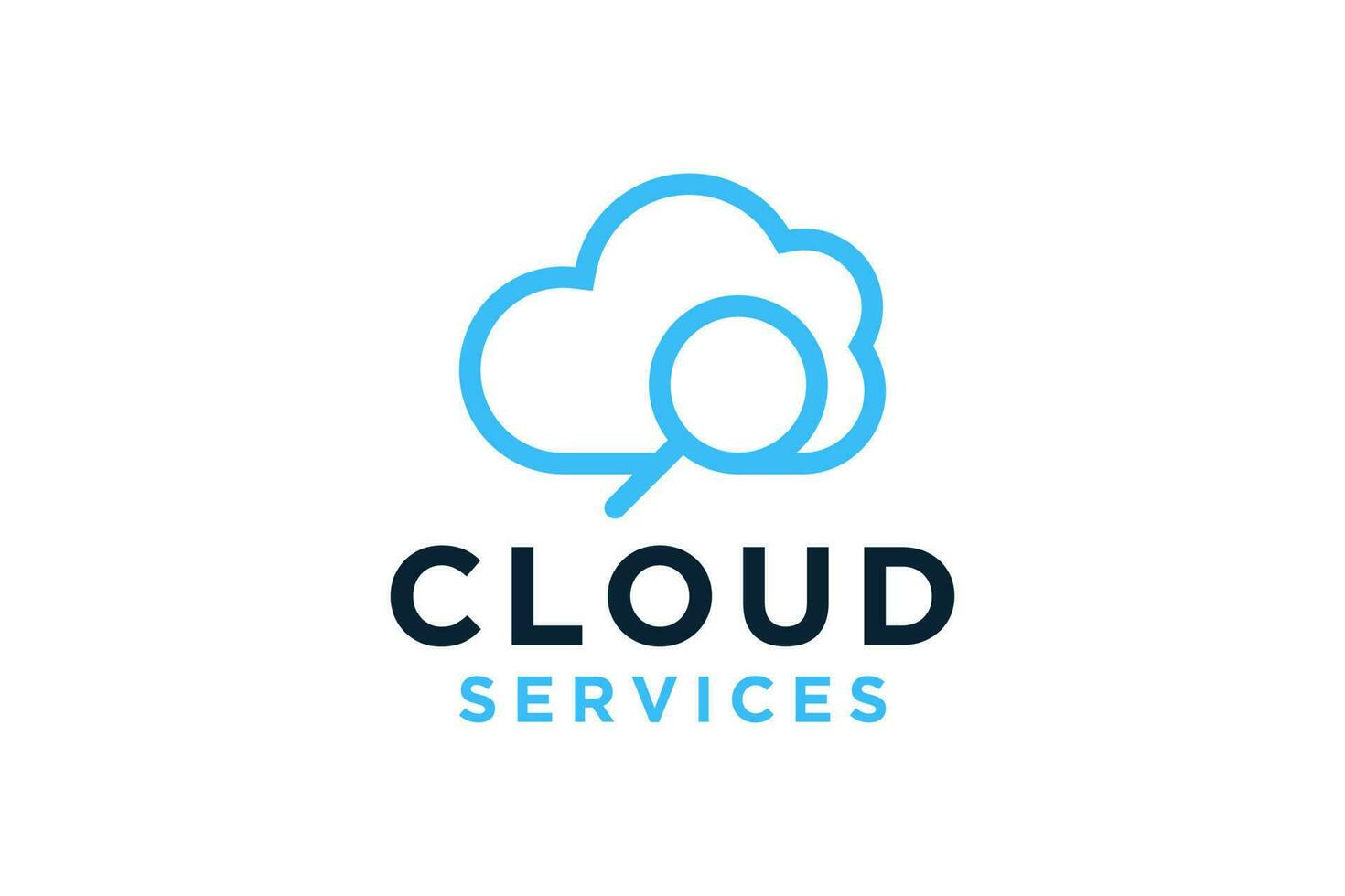 Cloud Logo vector design Template. Cloud symbol for your web site design, logo, app, UI. Vector illustration.