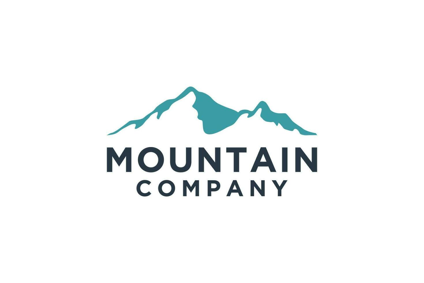 Mountain Logo, Mountain Logo Images. Simple vector logo in a modern style.