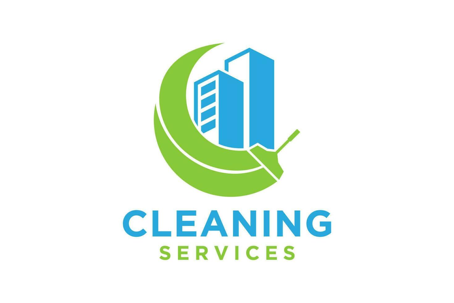 limpieza Servicio logo vector. creativo limpieza logo modelo diseño. vector