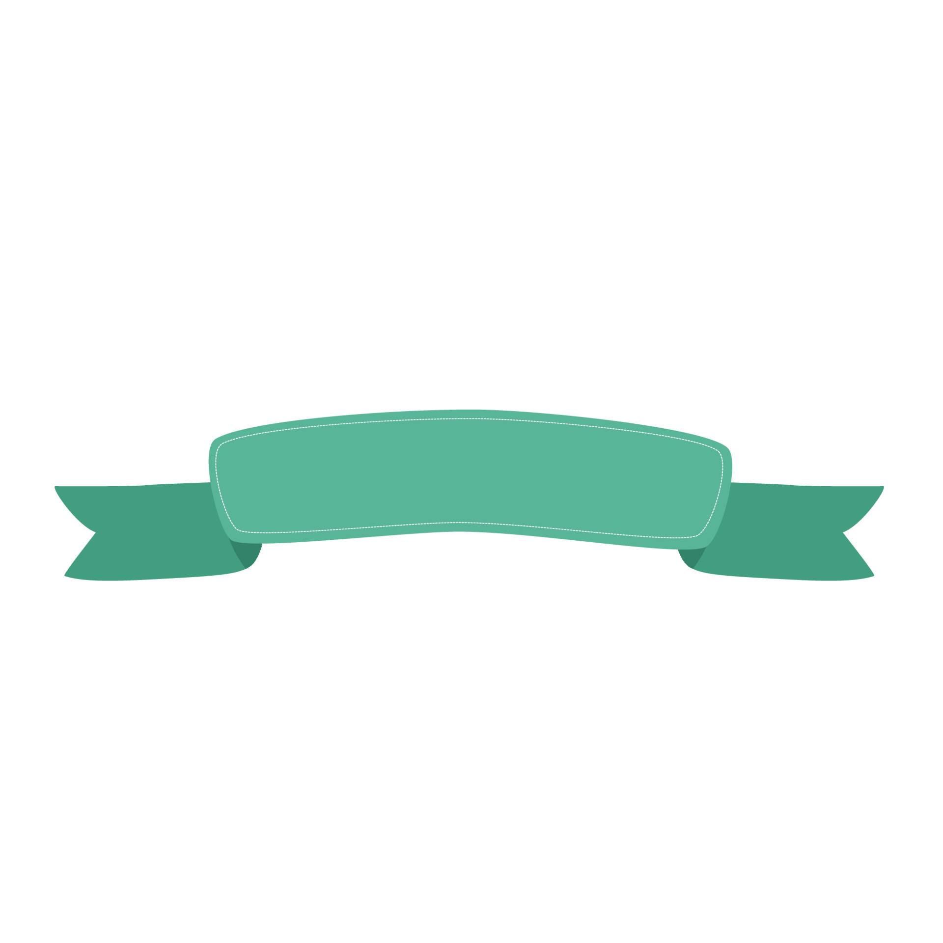 Green Ribbon Banner Decoration 23480448 Vector Art at Vecteezy