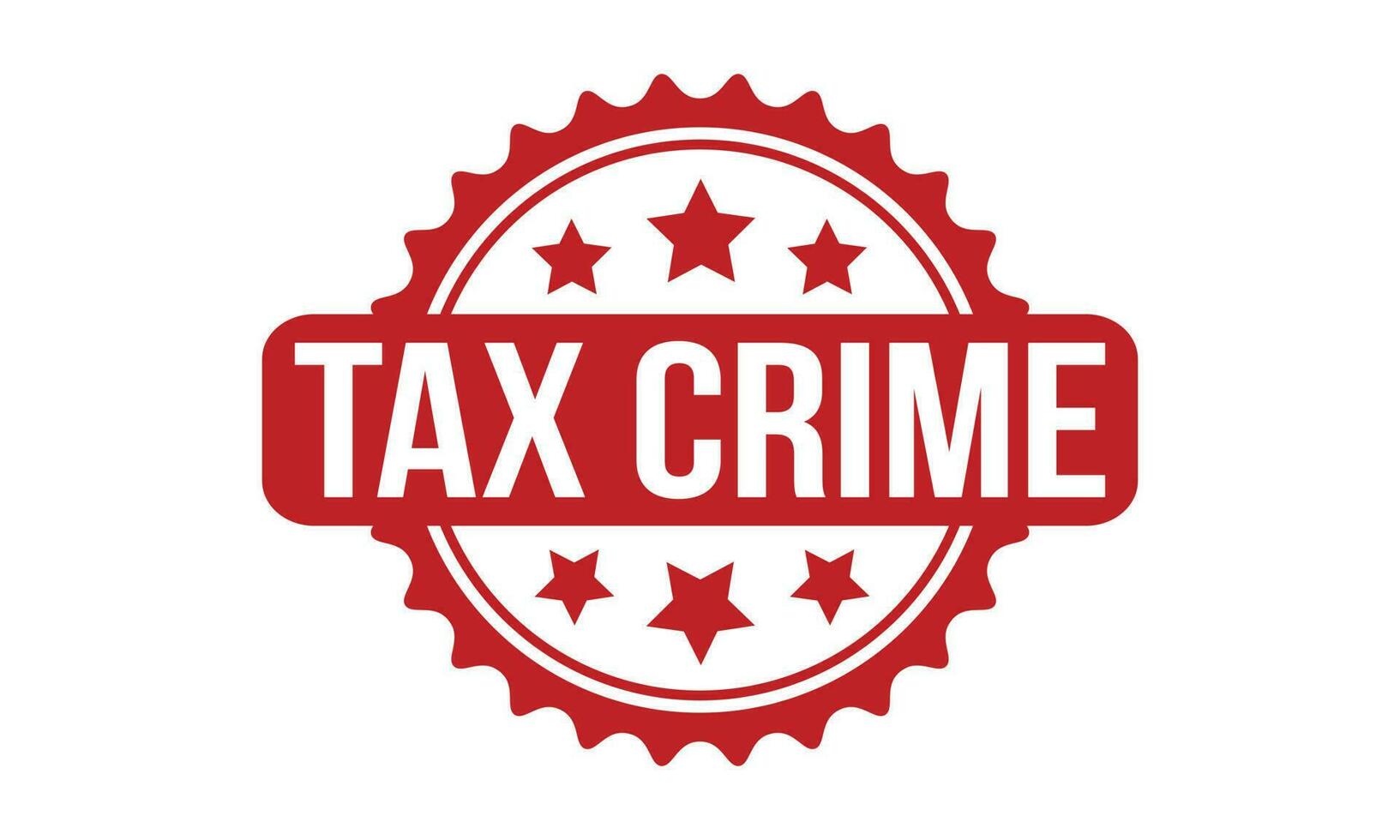 impuesto crimen caucho sello sello vector