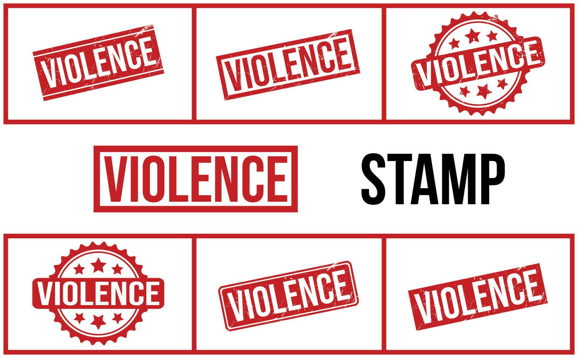 Violence Rubber Stamp Set Vector 23480504 Vector Art at Vecteezy