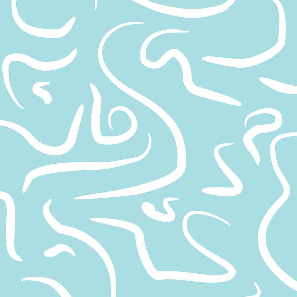 abstract hand drawn doodle background, seamless arch pattern with interesting doodle shapes. vector illustration