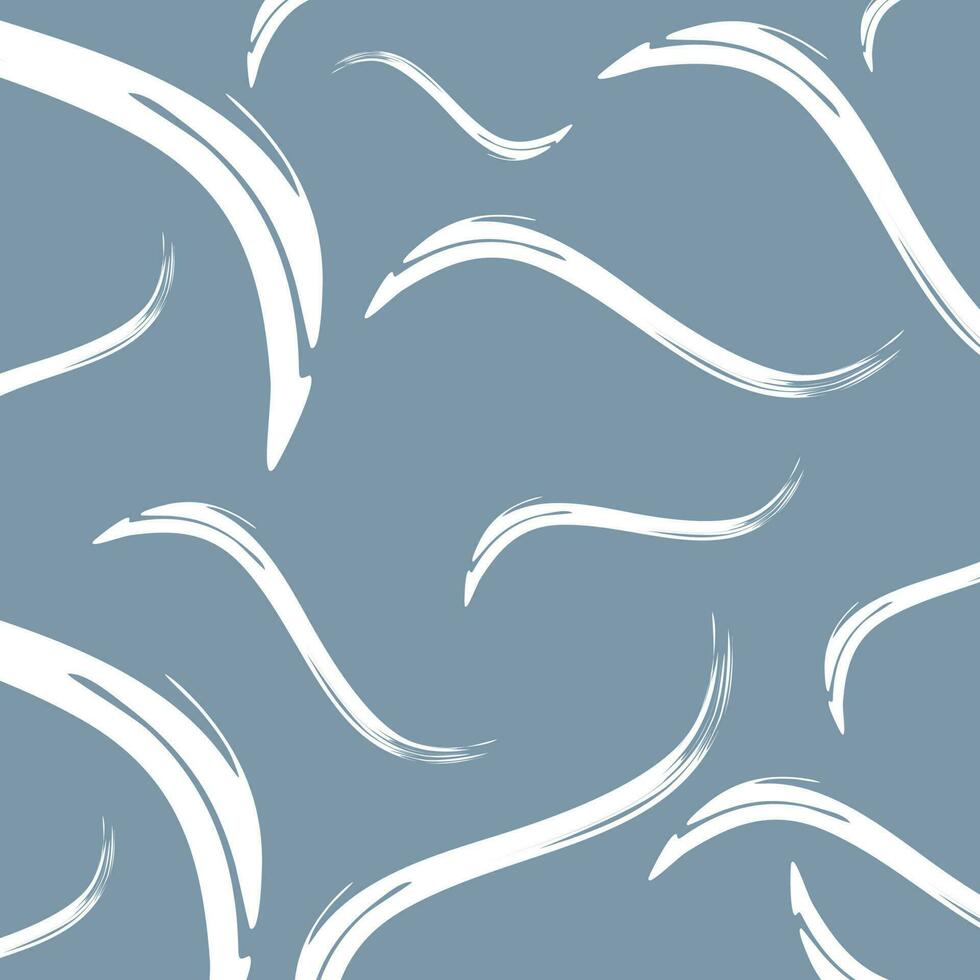 abstract hand drawn doodle background, seamless arch pattern in amazing style. vector illustration
